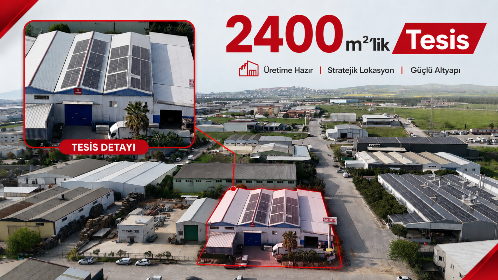 Akgün Elektrik 2400 m² üretim tesisi